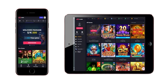 Woo Casino App Screenshot